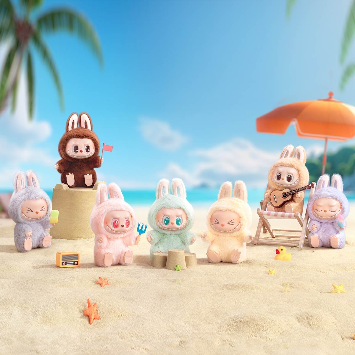 THE MONSTERS - Have a Seat Vinyl Plush Blind Box WHOLE SET - Image 5