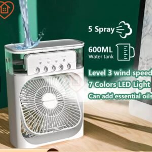 ⏰Today Only €5.9⏰Portable USB Mini Aircond, Air Cooler, Mist Fan, Kipas Penyejuk Mini Meja